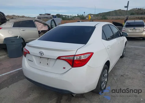 2015 Toyota Corolla S из США, поврежденный, VIN 2T1BURHE4FC433403
